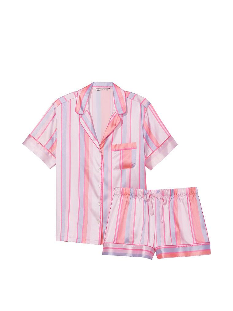 Satin Short Pajama Set | Victoria's Secret (US / CA )