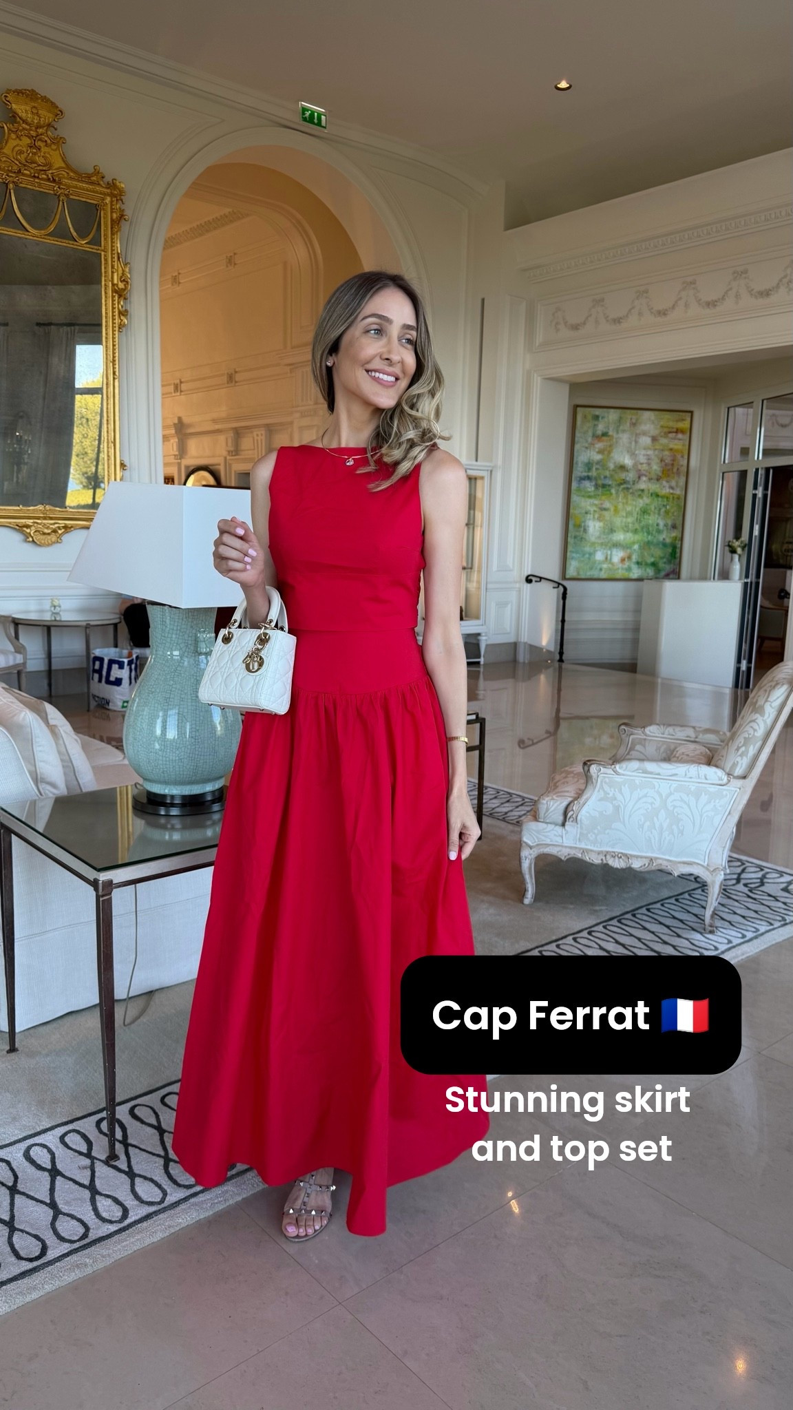 Gorgeous skirt and top set I wore for dinner tonight in Cap Ferrat 🇫🇷
Wearing size small

#LTKOver40 #LTKTravel #LTKTall