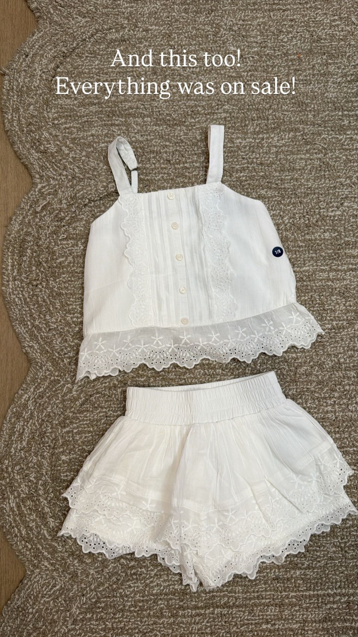 And this too!
Everything was on sale!