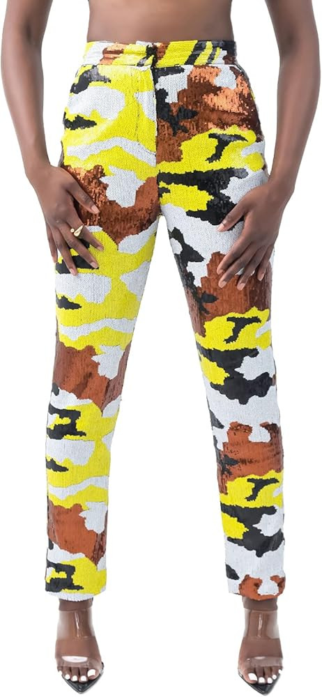 Pantora Women's Stacy Sequin Pant | Amazon (US)