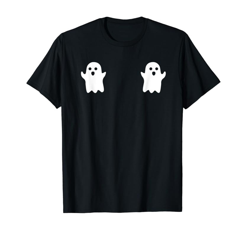 Ghost Boo Boobs Bikini Halloween T-Shirt | Amazon (US)