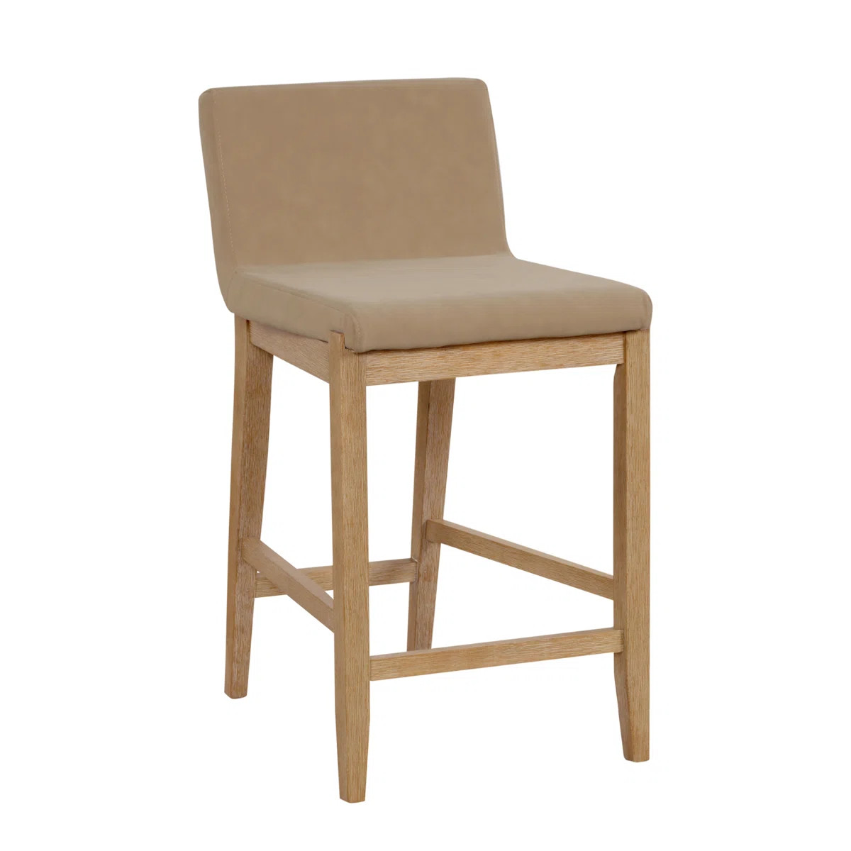 Upholstered Wooden Stool | Wayfair North America