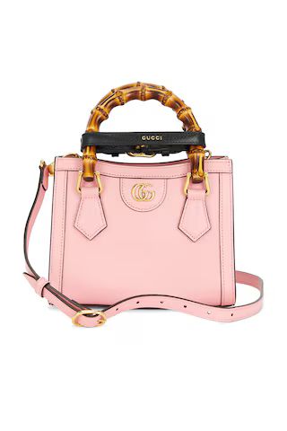 FWRD Renew Gucci Diana Bamboo 2 Way Handbag in Pink from Revolve.com | Revolve Clothing (Global)