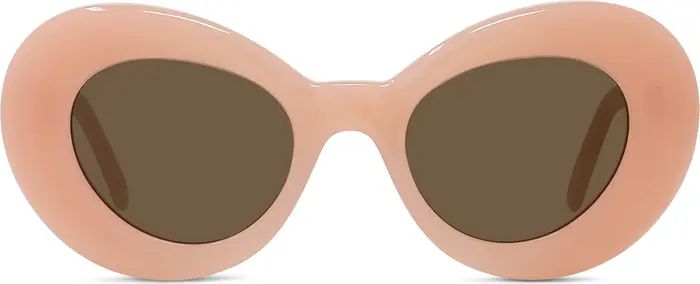 Curvy 47mm Small Butterfly Sunglasses | Nordstrom