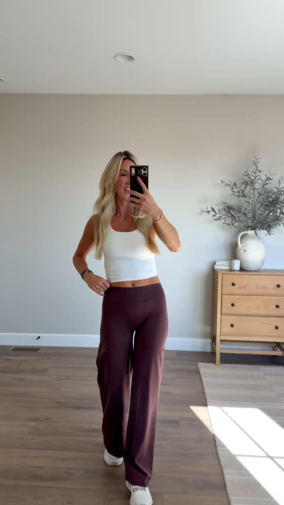 Everyday athleisure look - I wear this tank to barre class all the time!

#LTKgrwm #LTKootd #LTKmomlife