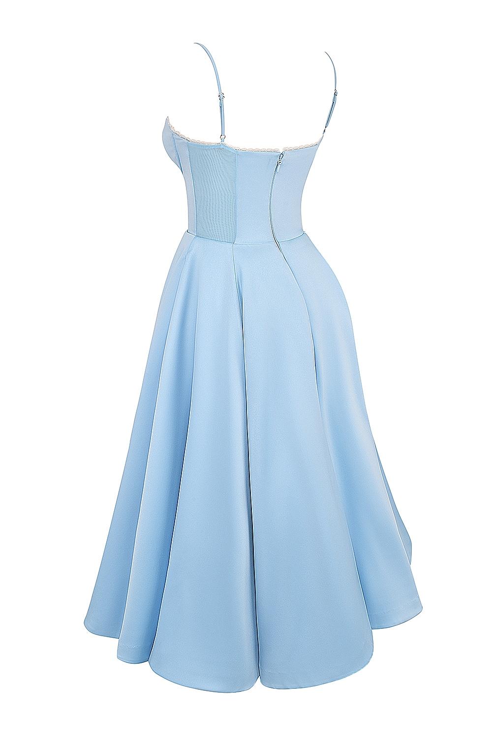 cinderella blue tulle midi dress | House of CB
