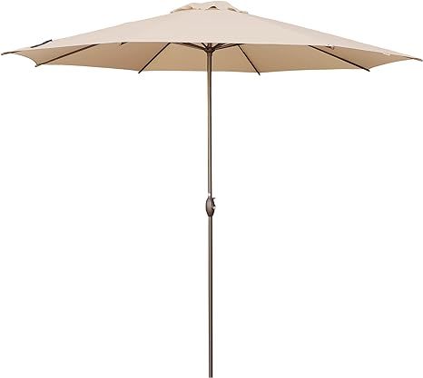 Abba Patio 11ft Patio Umbrella Outdoor Umbrella Patio Market Table Umbrella with Push Button Tilt... | Amazon (US)