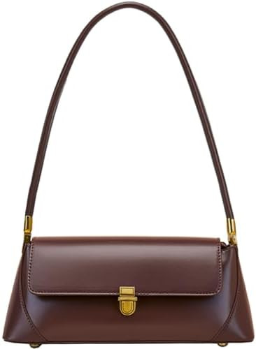 Brown Purses for Women Black Shoulder Purse Vintage Bags Trendy Women's Red Small Tote Handbags | Amazon (US)