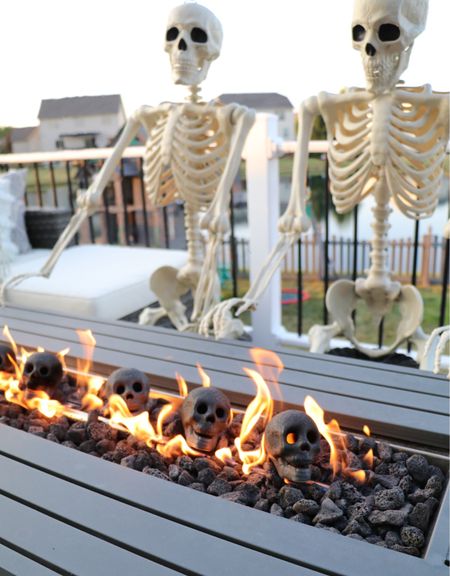 Skulls fire pit 🔥

#LTKHalloween #LTKhome #LTKHoliday