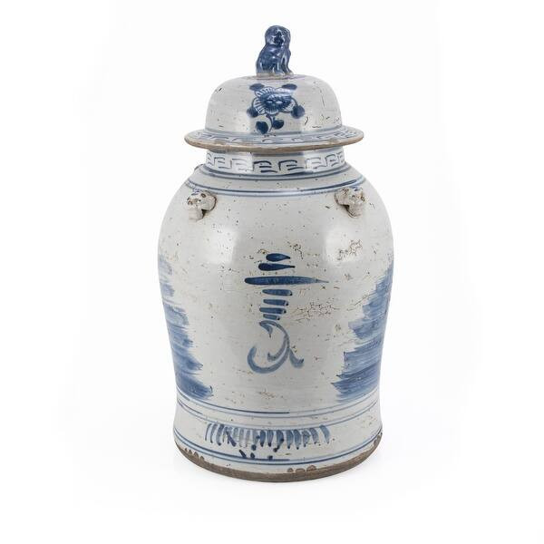 Vintage Temple Jar Four Season Plants - Small - Bed Bath & Beyond - 31278948 | Bed Bath & Beyond