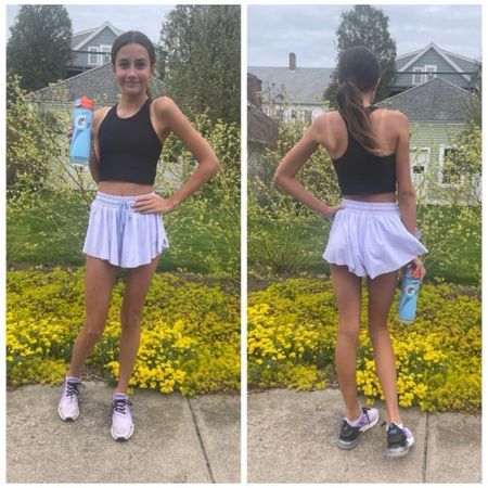Grab a pair of my niece's butterfly shorts from $12ish when you follow the directions 👇!!! They have undershorts built in and are super comfy! P is wearing Small in the shorts at 5'6" and 100 lbs, Noelle has M at the same height and 120 (she usually wears a 4/6 in most brands) #ad

Click in (ignore if it says out of stock) + add to cart and there is another at checkout. Landing page will say expired when done 

#LTKSaleAlert #LTKActive #LTKFindsUnder50