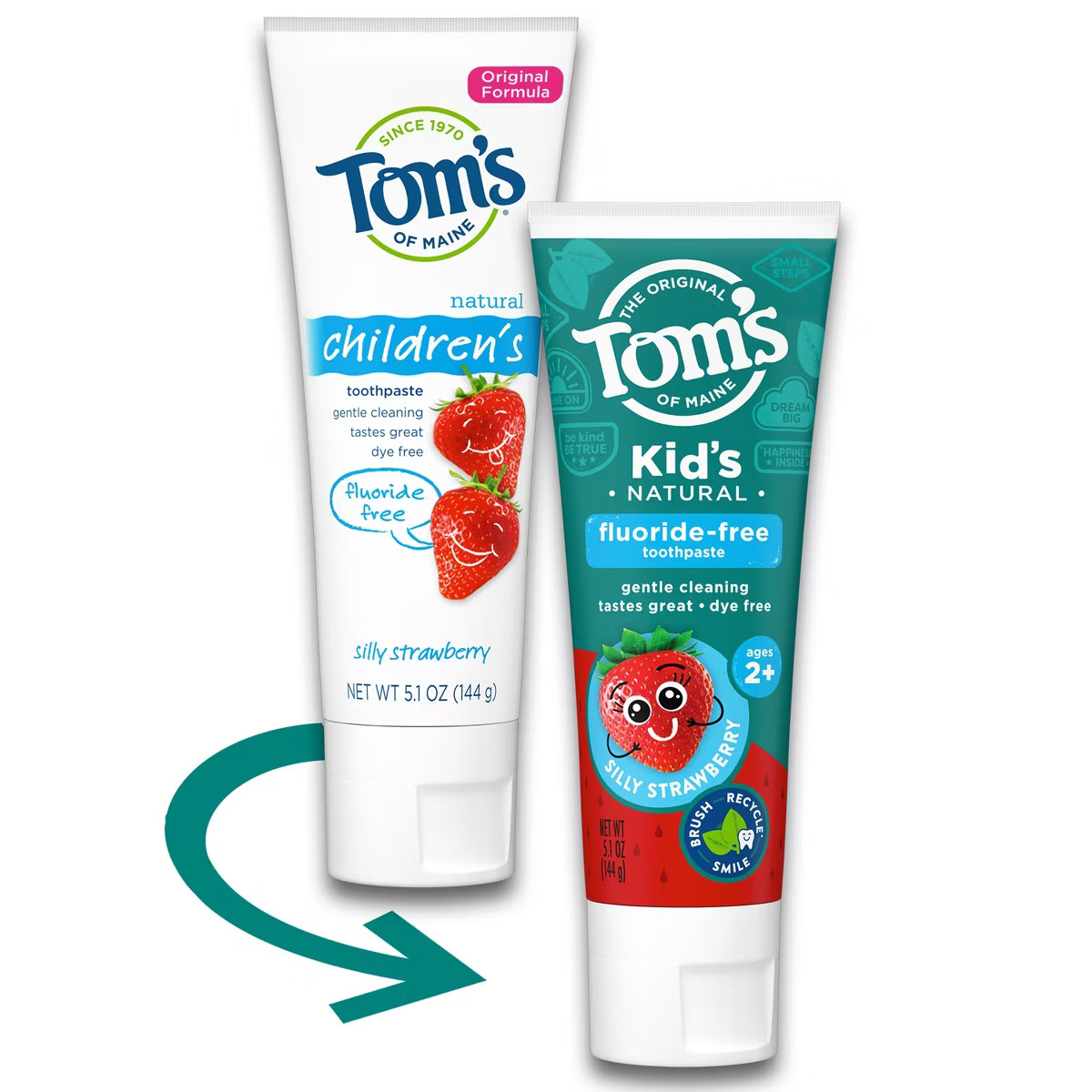 Tom's of Maine Silly Children's Fluoride-Free Toothpaste - 5.1oz | Target