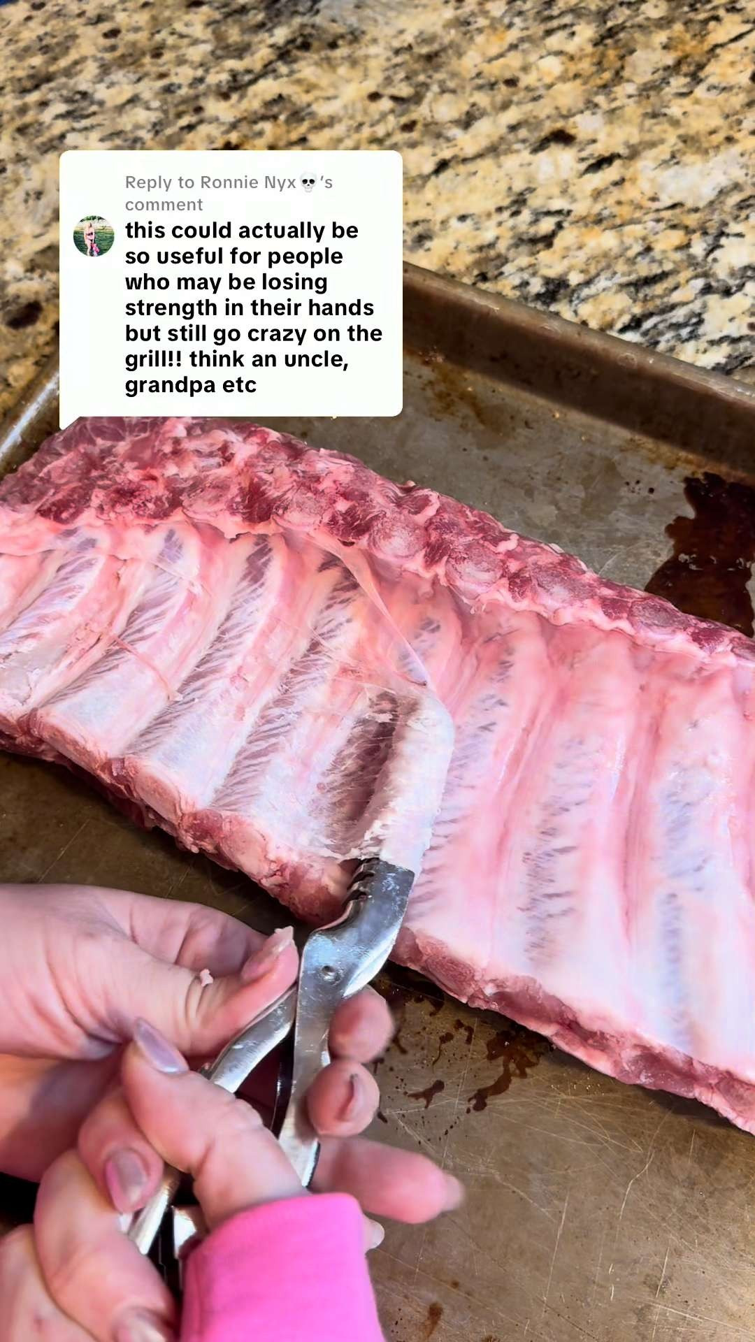 Struggling with tough ribs that never seem to cook right? The BBQ Rib Membrane Remover makes prep quick and easy, so your ribs come out tender and perfect every time. 

 #LTKdayinmylife #LTKHome #LTKSaleAlert