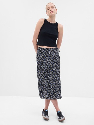 Floral Midi Wrap Skirt | Gap (CA)