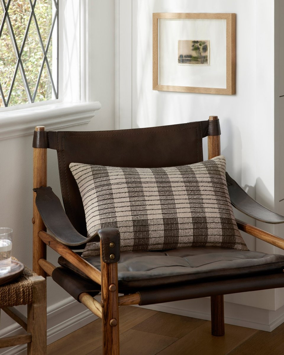 Amber Lewis x Loloi Bernadino PAL-0011 Striped Pillow | Rugs Direct | Rugs Direct