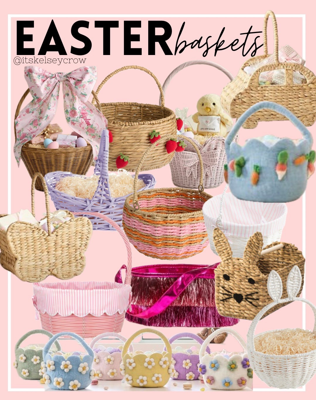 Easter baskets toddler girl boy baby first Easter pottery barn 

#LTKSeasonal #LTKKids #LTKFamily