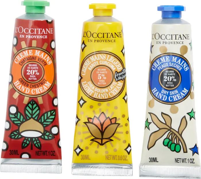 L'Occitane Hand Cream Indulgences Set (Limited Edition) USD $37 Value | Nordstrom | Nordstrom