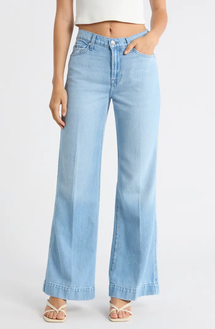 7 For All Mankind Modern Dojo High Waist Flare Jeans | Nordstromrack | Nordstrom Rack