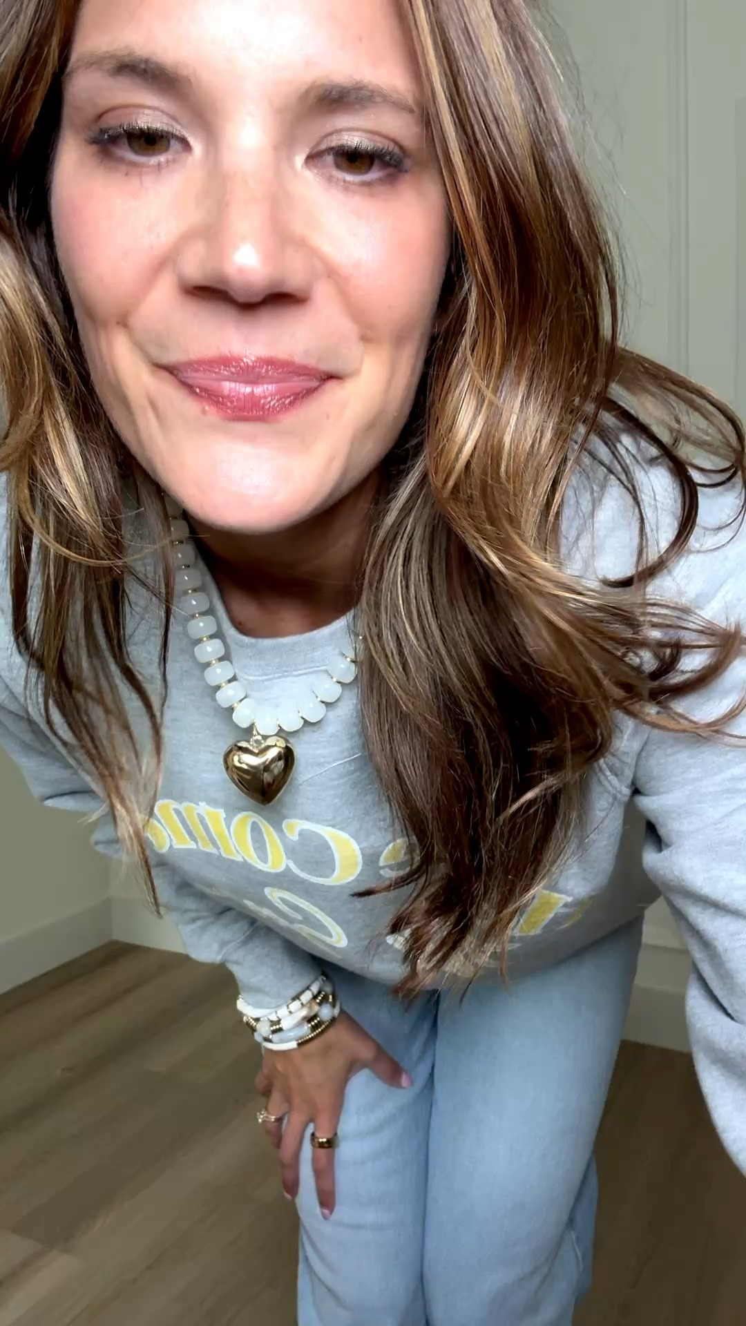 This grey graphic sweatshirt is perfect for casual summer weekends, errands, or cozy days at home. Lightweight and relaxed, it pairs effortlessly with wide-leg jeans and sneakers for an easy, comfortable, and stylish look. Ideal for tall-girl-approved everyday outfits that are casual, versatile, and effortless.

graphic sweatshirt, casual summer outfit, tall girl style, relaxed summer look, wide-leg jeans outfit, cozy weekend outfit, lightweight sweatshirt, comfortable casual style, StangandCo

#LTKSeasonal #LTKootd #LTKTall