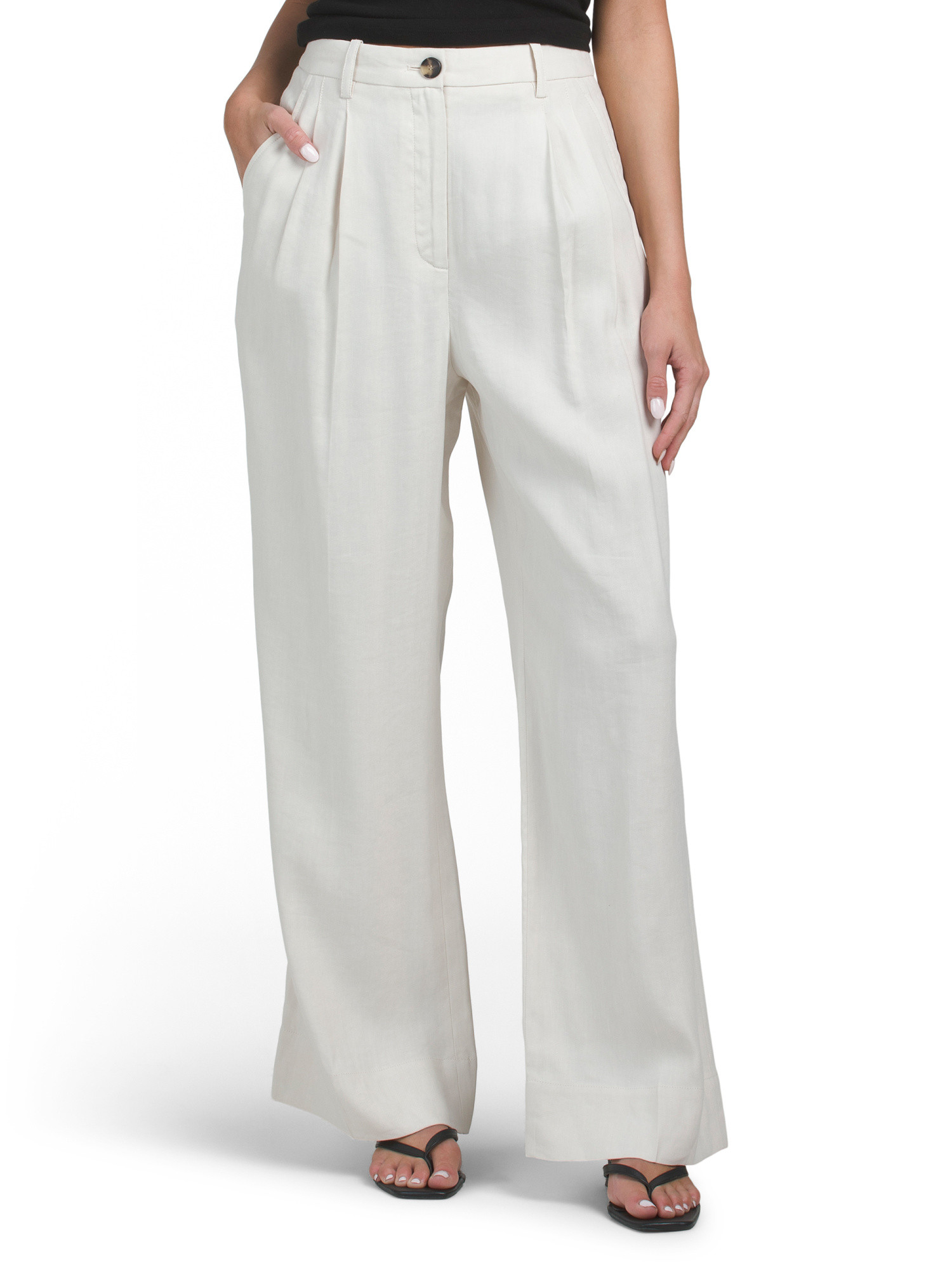 Linen Blend Tommy Pants | TJ Maxx