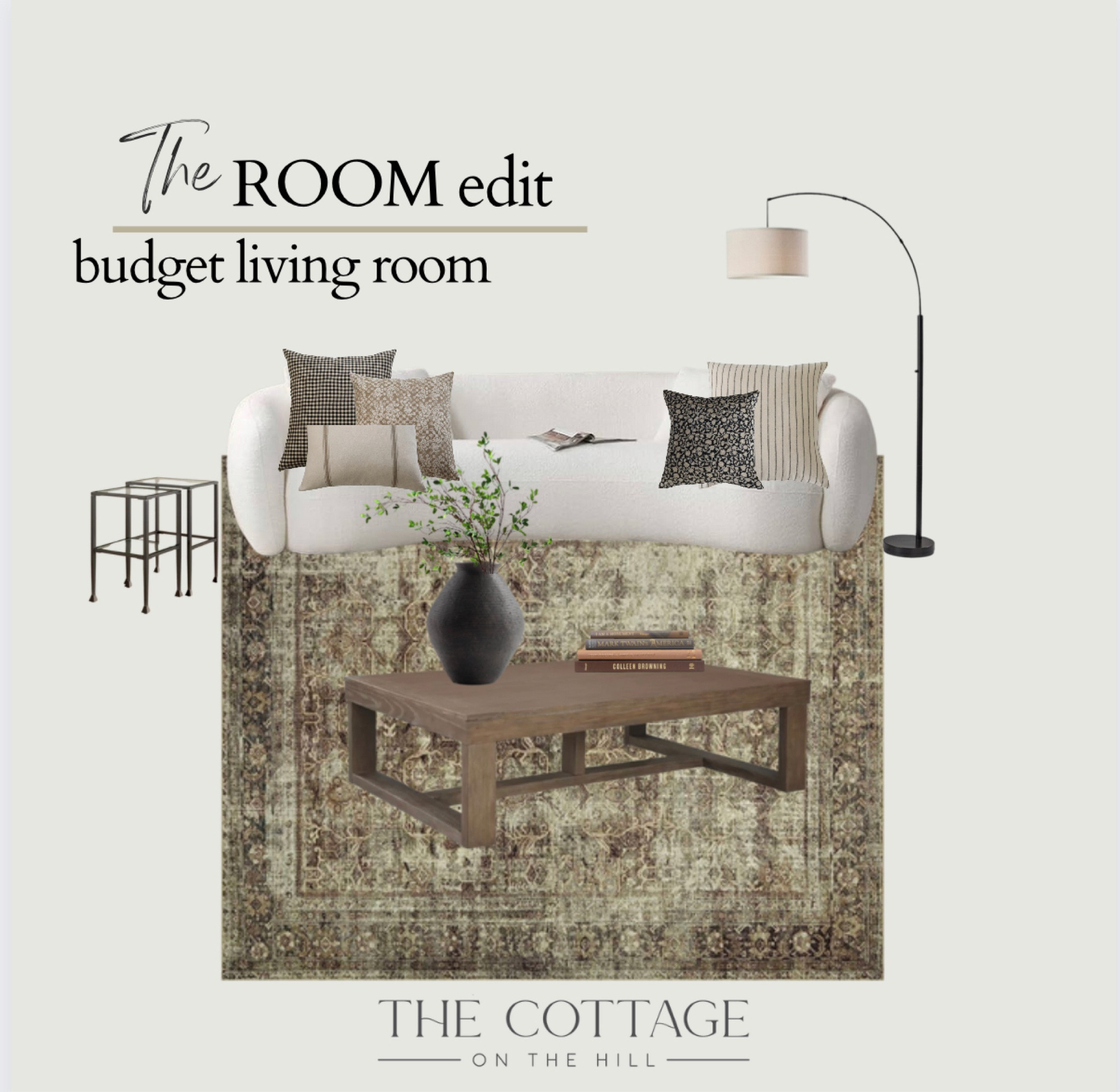 The Room Edit: budget living room. Amazon and wayfair finds. Cozy neutral living room. Transitional vibes.

#LTKhome #LTKstyletip #LTKSeasonal