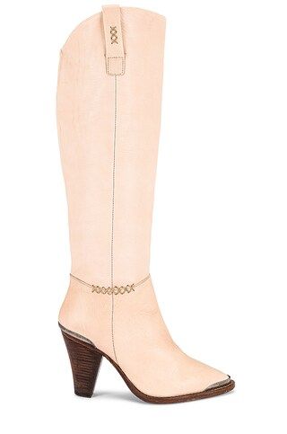 Free People Stevie Boot in Off White from Revolve.com | Revolve Clothing (Global)