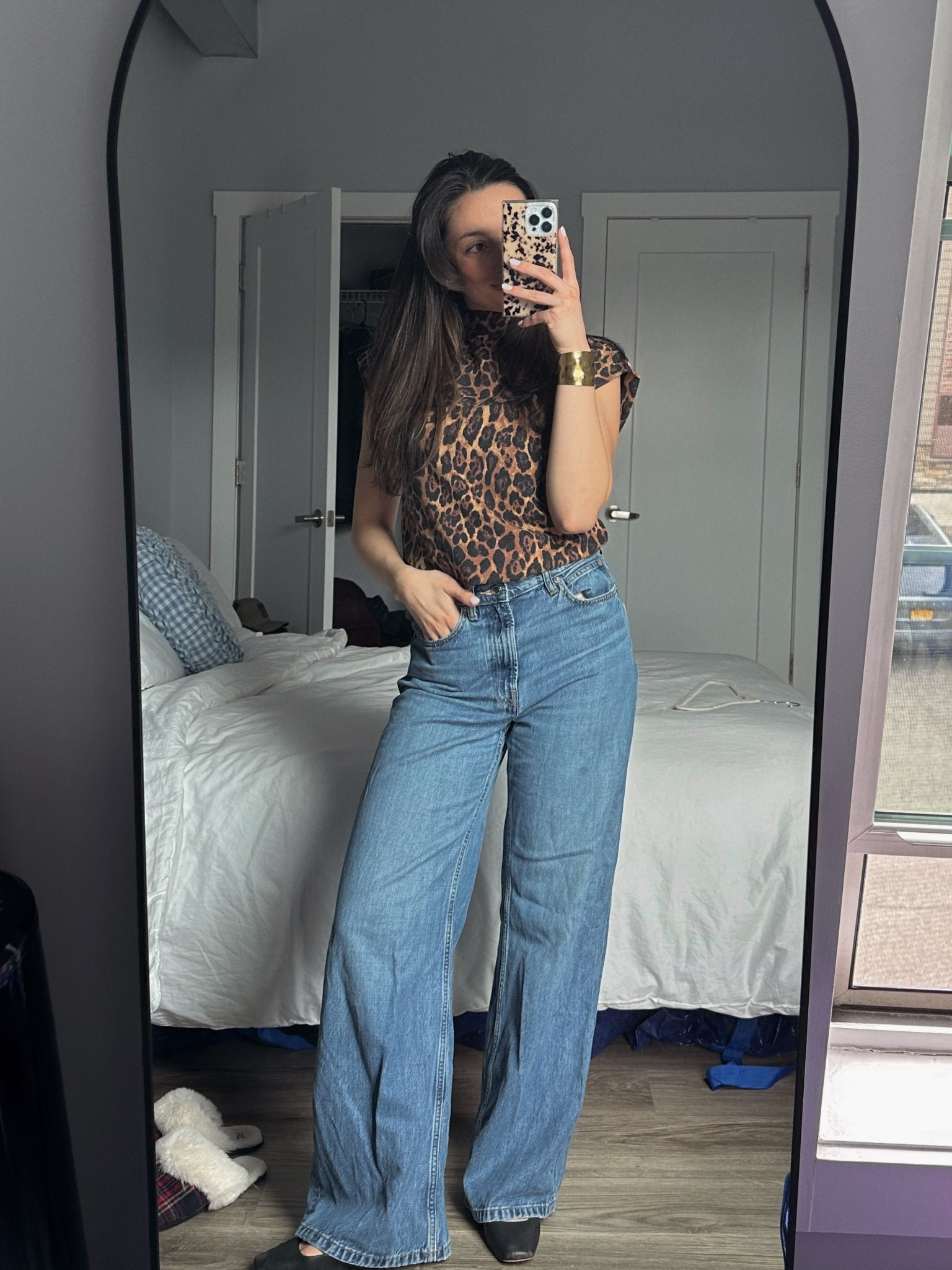 Spring ootd 🐆🤍

#LTKStyleTip #LTKSeasonal #LTKWorkwear