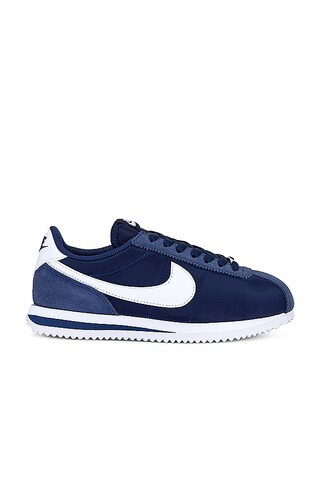 Nike Cortez Sneaker in Midnight Navy & White from Revolve.com | Revolve Clothing (Global)