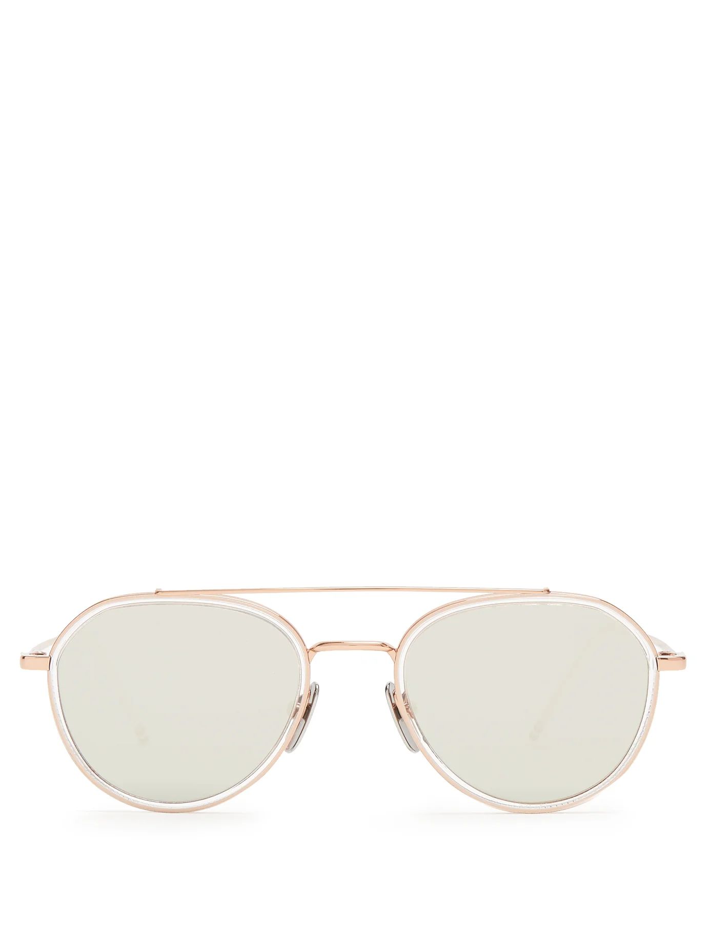 Mirrored aviator sunglasses | Matches (US)