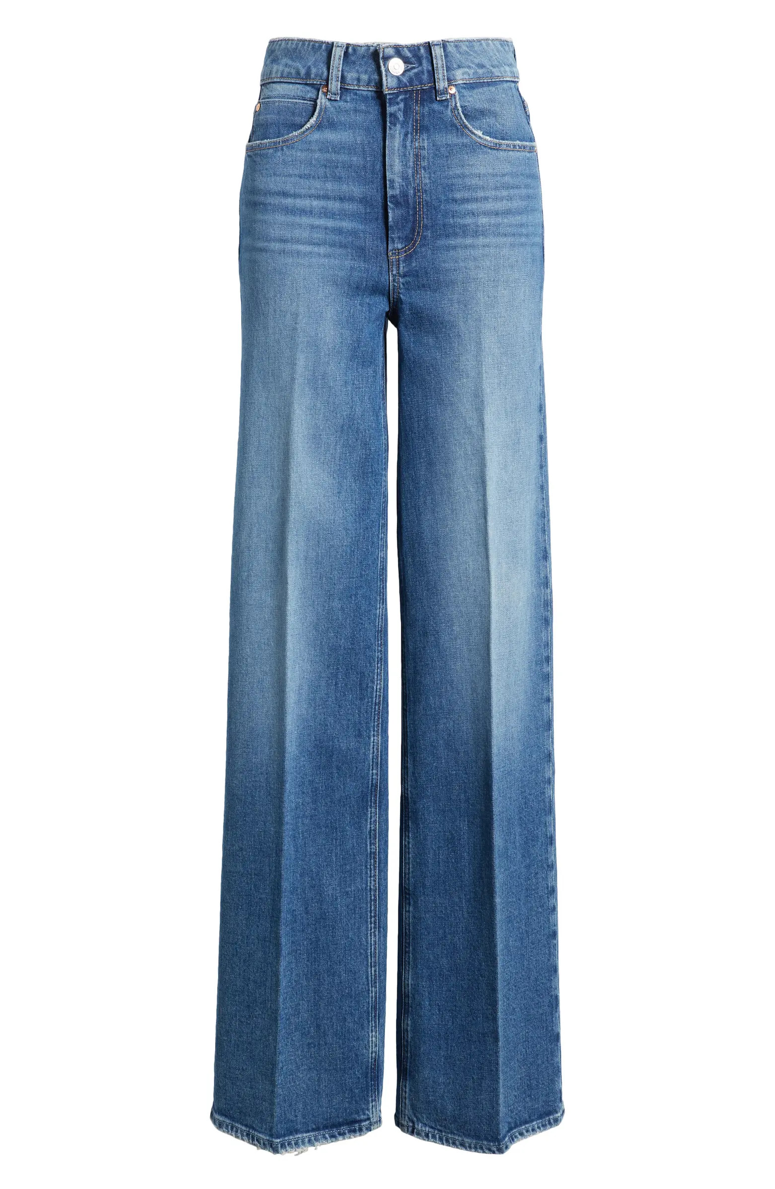 Sasha High Waist Wide Leg Jeans | Nordstrom