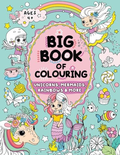Big Book of Colouring for Girls: Children Ages 4+ (Big Books of Colouring (Ages 4+))      Paperba... | Amazon (US)