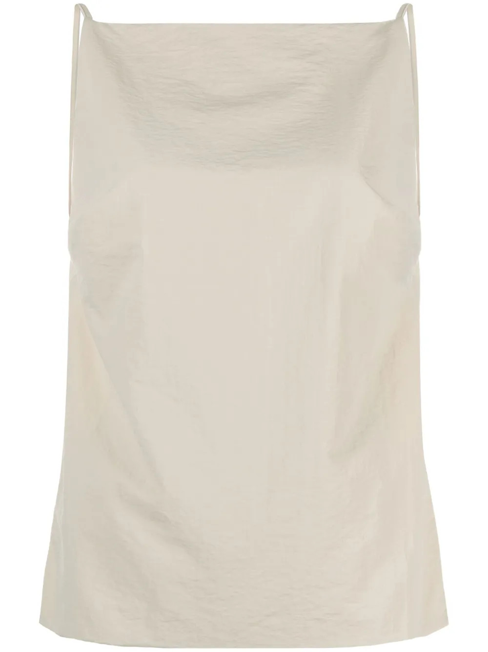 square-neck sleeveless top | Farfetch Global