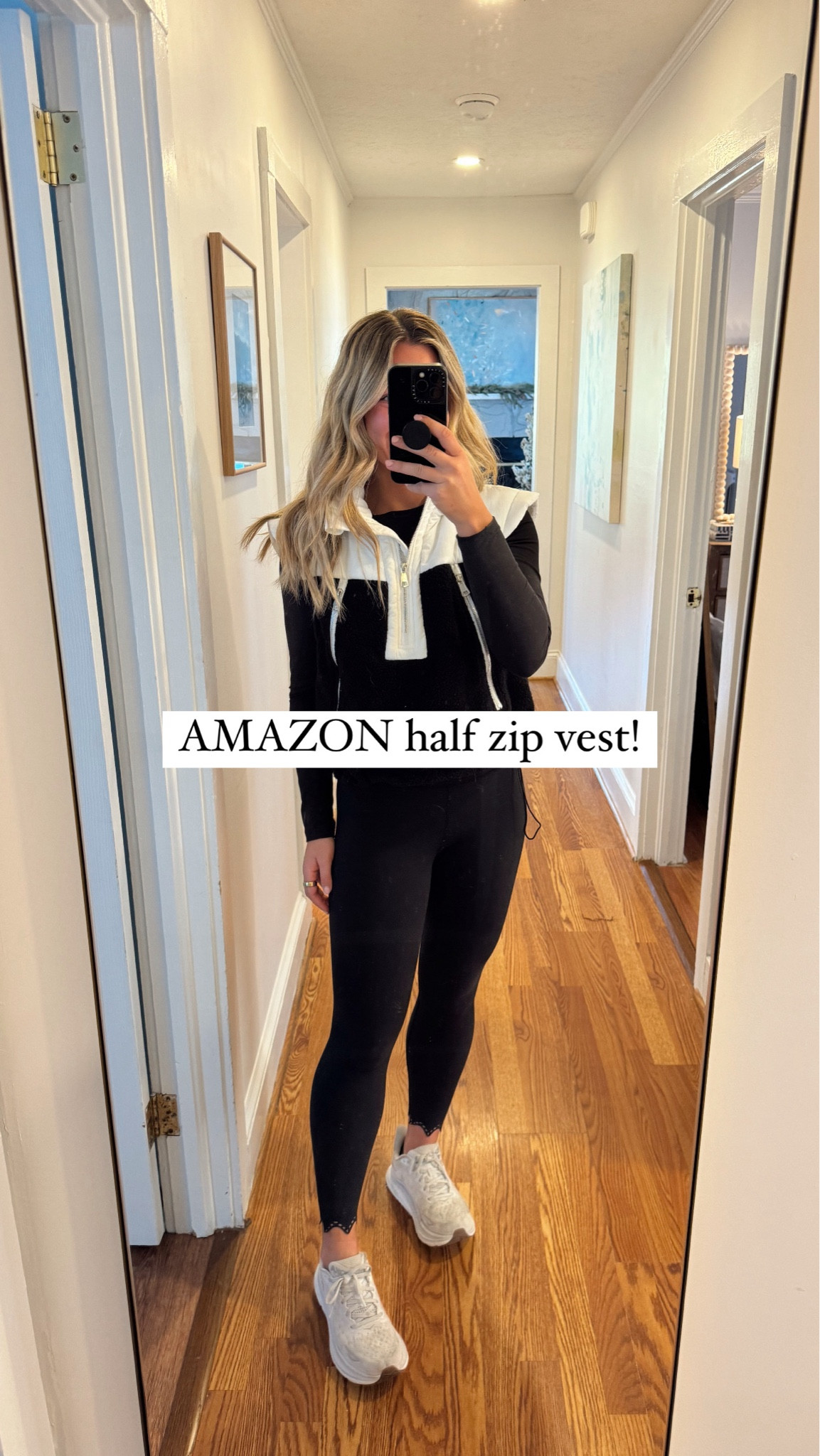 Amazon half zip fleece vest!! 

#LTKHoliday #LTKGiftGuide #LTKCyberWeek