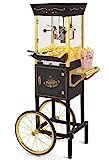 Nostalgia Popcorn Maker Professional Cart, 8 Oz Kettle Makes Up to 32 Cups, Vintage Movie Theater... | Amazon (US)