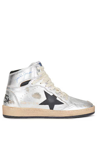 Sky Star Sneaker in Silver & Black | Revolve Clothing (Global)