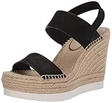 Kenneth Cole New York Women's Espadrille, Wedge Sandal, Black, 8.5 | Amazon (US)