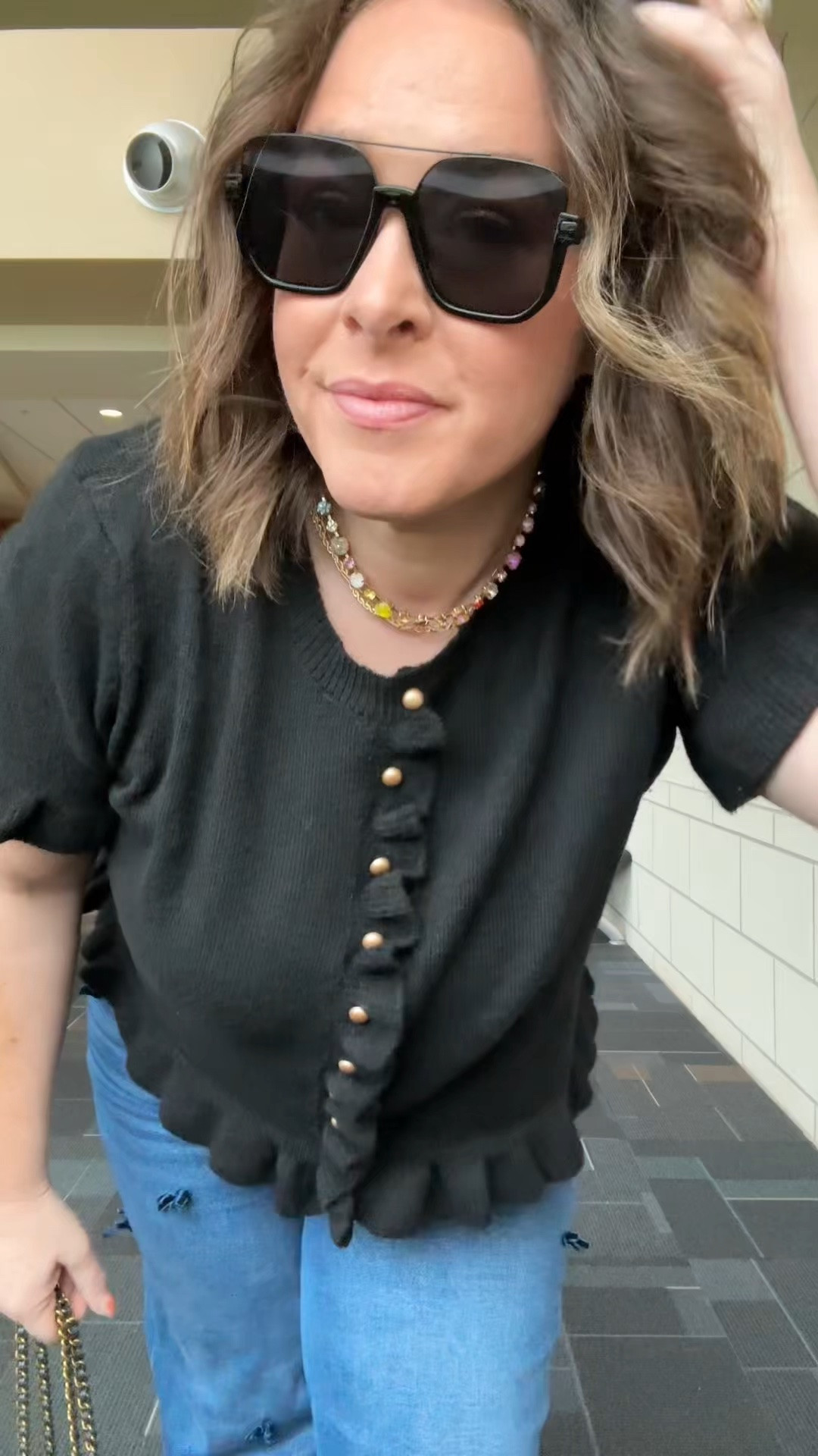 The ruffle sweater but for summer!

#LTKmomlife #LTKOver40 #LTKootd