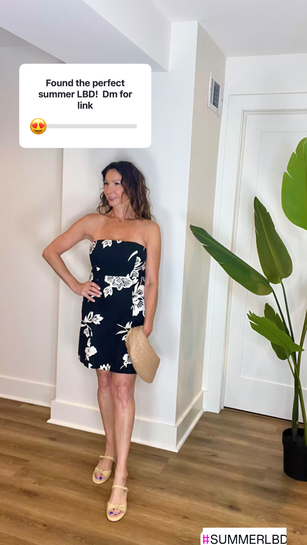 The power of a summer LBD ☀️🖤
This isn’t your basic little black dress — it’s linen (aka summer’s secret weapon), strapless for that sun-kissed shoulder moment, and features an abstract ivory floral print that adds just the right amount of interest. 🌸

Dress it down with flat sandals and a straw tote for brunch… then swap in heels and a clutch for date night or dinner al fresco. 🍹✨

Best part? It’s on SALE. Tap to shop it before it’s gone! 🖤🛍️

Let me know if you'd like me to include specific hashtags, a callout to your LTK shop, or fit notes for petite/tall shoppers! 

 #LTKSeasonal #LTKSaleAlert #LTKStyleTip