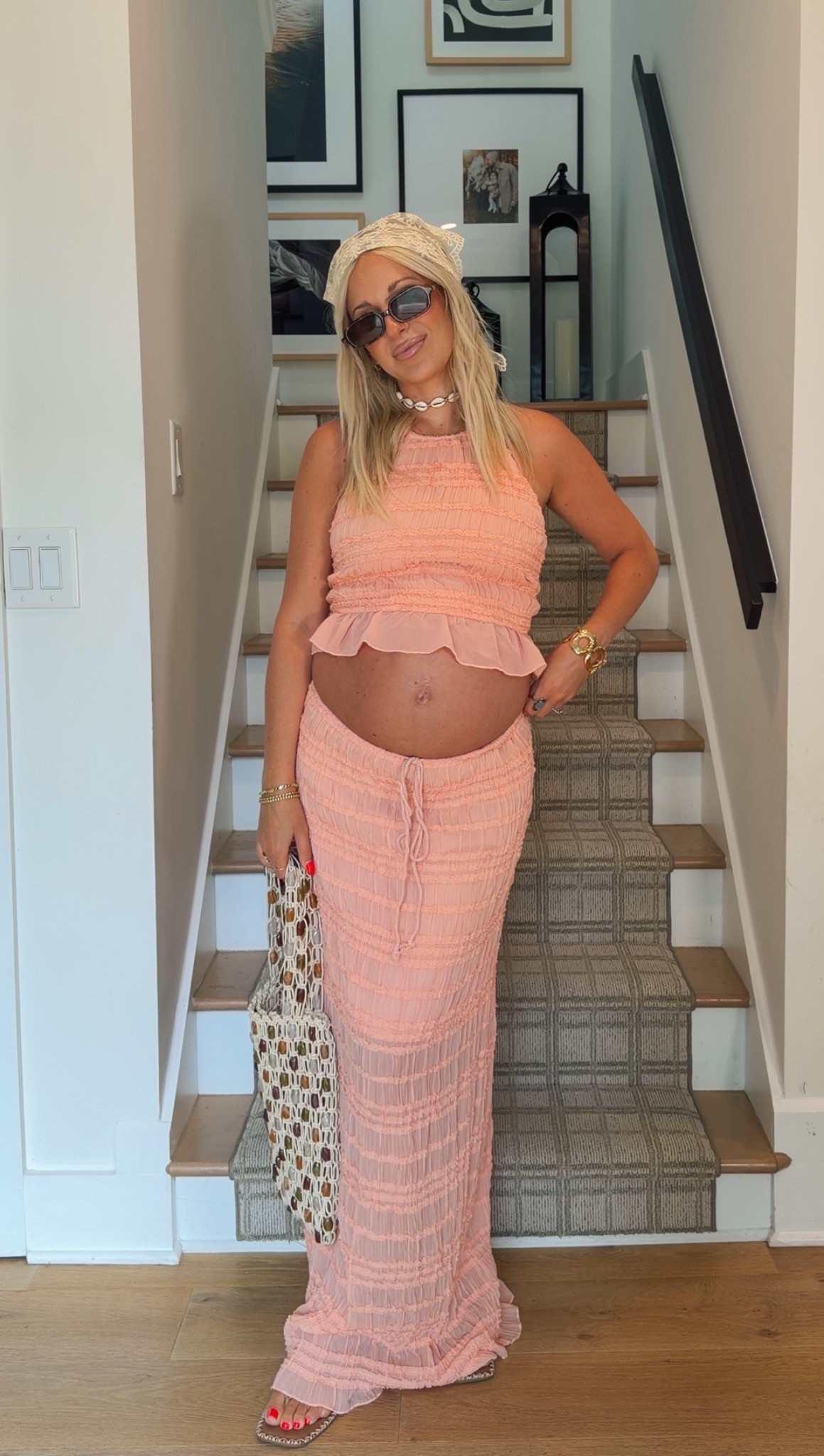 KATIESSAVE35 for 35% off sitewide! (Make sure you put two S’s) wearing smalls in the top and bottom and the sandals run TTS!

#LTKootd #LTKSaleAlert #LTKBump