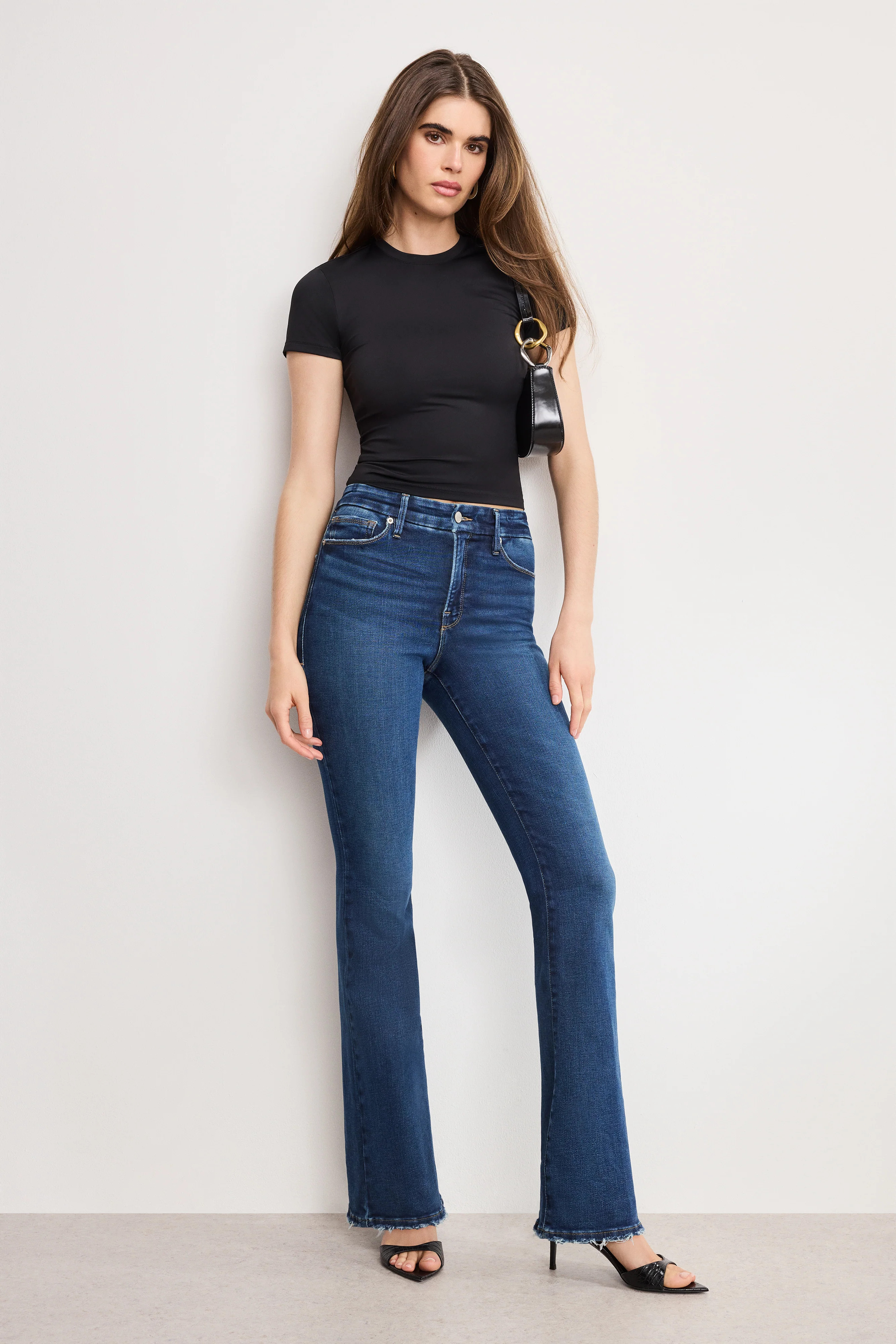 SOFT TECH GOOD CLASSIC SLIM BOOTCUT JEANS | INDIGO511 - GOOD AMERICAN | Good American