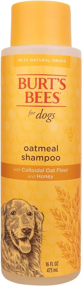 Burt's Bees for Pets Oatmeal Shampoo for Dogs with Colloidal Oat Flour and Honey - Skin Soothing ... | Amazon (US)