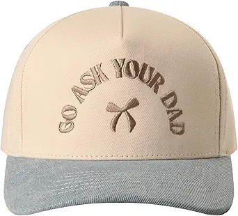 MIRMARU Two-Tone Vintage Canvas Trucker Hats for Men & Women, Adjustable Size Baseball Caps with ... | Amazon (US)