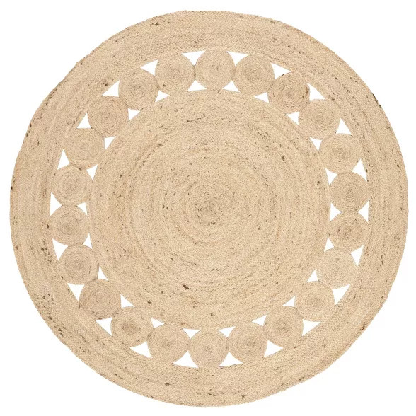 Noemi Solid Woven Round Rug - Safavieh | Target