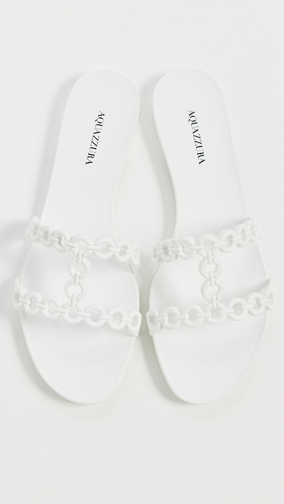Infinity Chain Jelly Sandal Flats | Shopbop