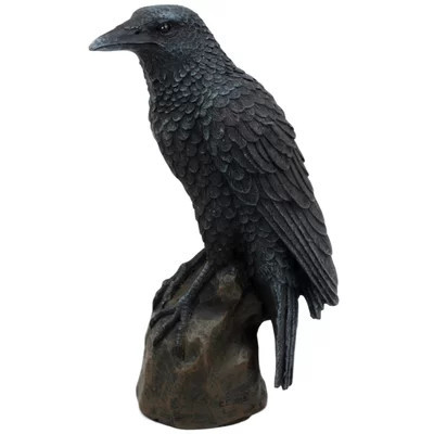 Peringer Gothic Raven Figurine | Wayfair North America
