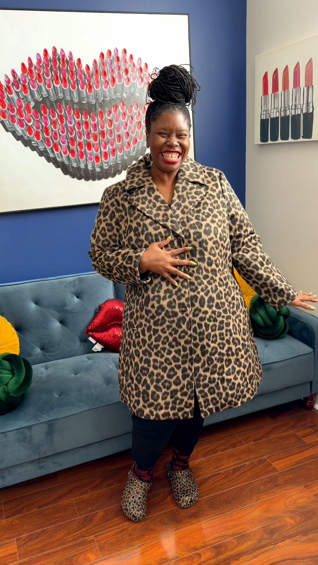 
Walmart Try-on Haul!

My cousin cannot stand that I’m in my animal print era 🐆😂 She hits me with the 🤮 every time… but I told her, animal print never goes out of style. Timeless, bold, and here to stay. 💅🏽✨

✨What I'm wearing: (Linked in my LTK)

* Coat: @Walmart  @walmartstyle Time and Tru Women's and Women's Plus Faux Wool Boyfriend Coat
* Shoes: @crocs Classic Animal Clog

#AnimalPrint #TimelessStyle #FashionStatement #ChicVibes #StyleInspo #OOTD #FashionLover #WardrobeEssentials #TrendAlert

