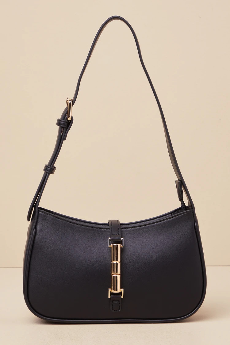 Chic and Tasteful Black Shoulder Bag | Lulus