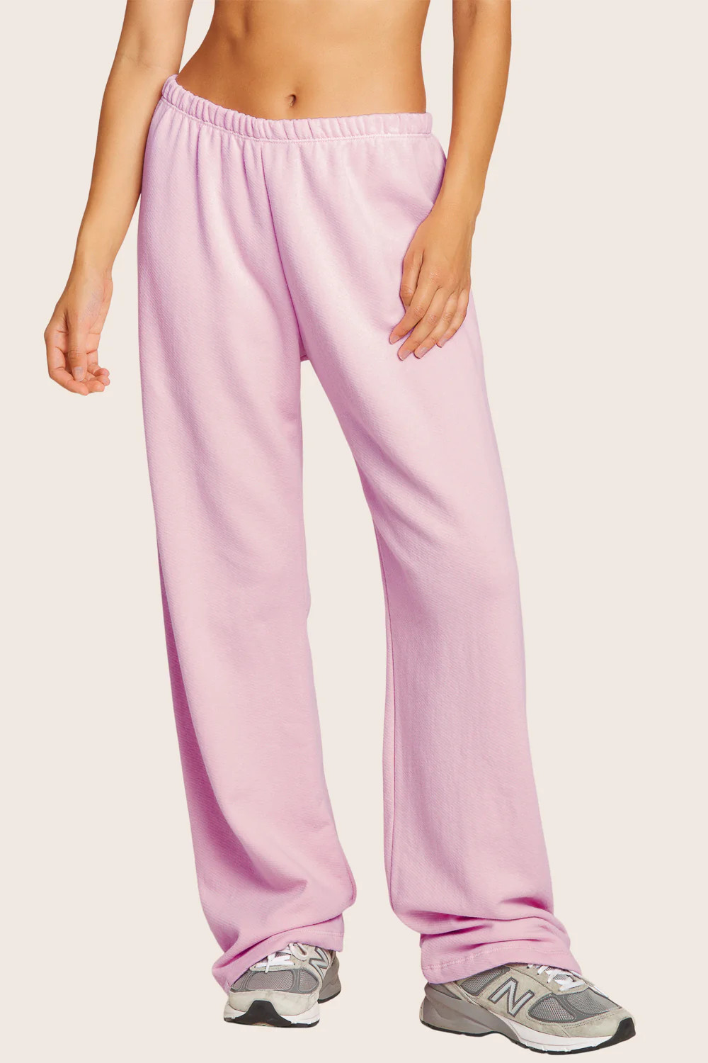 LIGHTWEIGHT SWEATS CLASSIC STRAIGHT LEG SWEATPANTS - PRIMROSE | SET Active