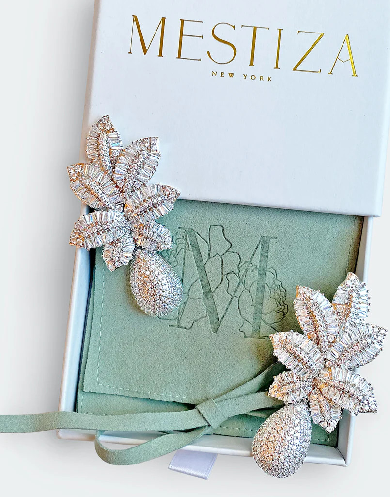 Glitzy Piña Earrings | Mestiza New York