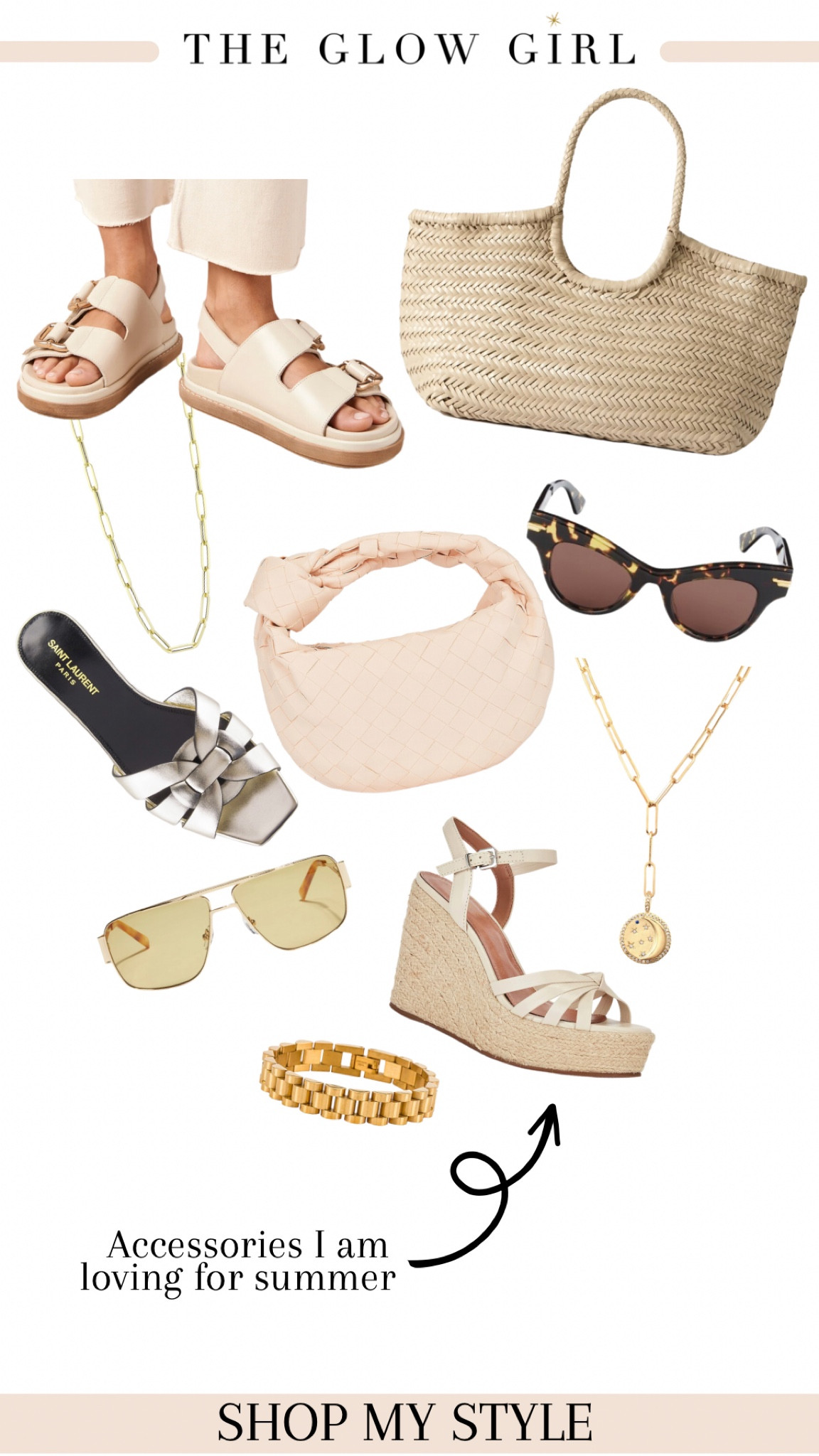 Current accessories I am loving this season from shoes to bags and jewelry! 
#summerstyle #accessories #luxeaccessories #salealert 

#LTKsalealert #LTKFind #LTKstyletip